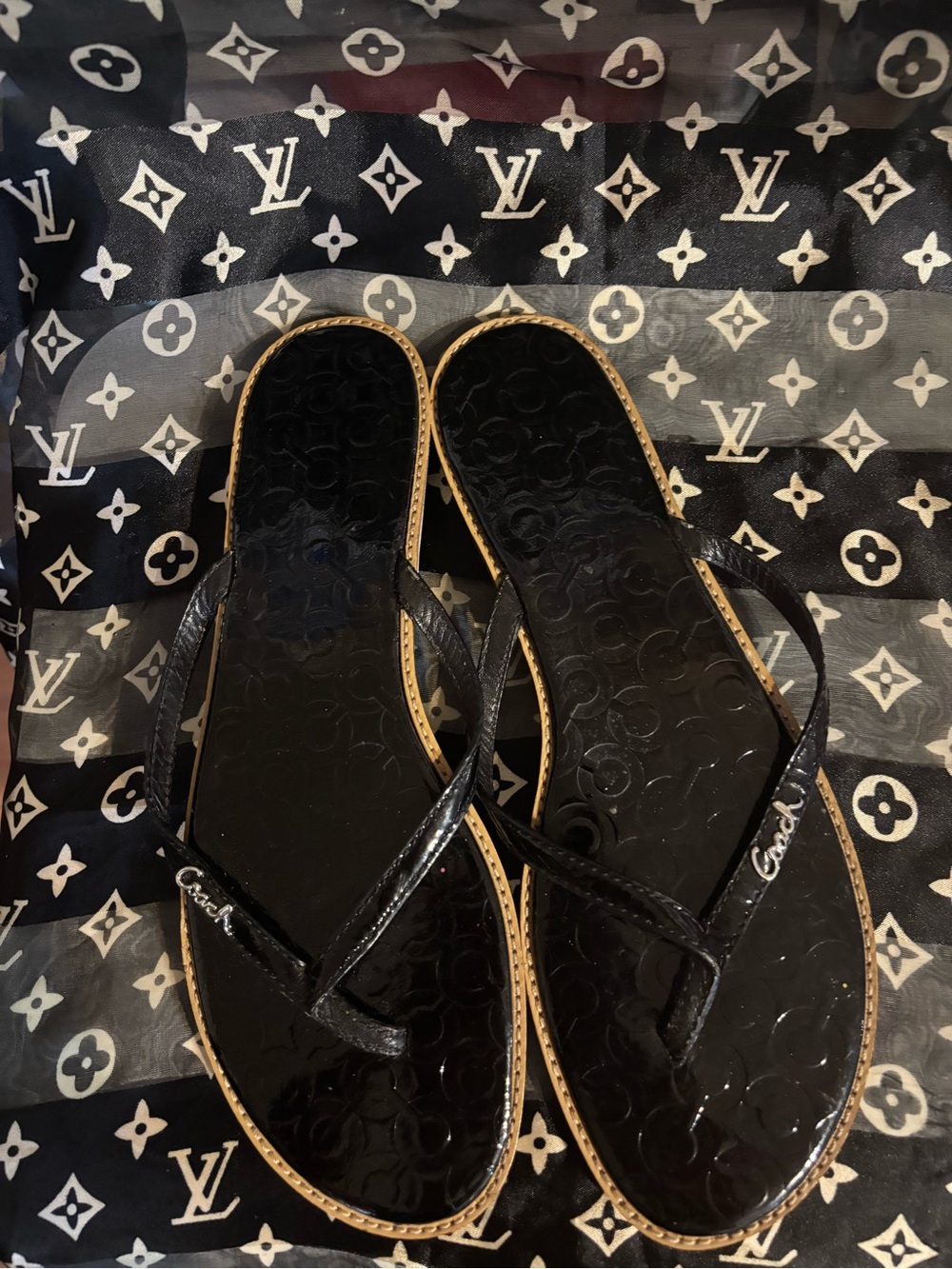 Coach women sandals size 10.5
